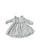 A White Long Sleeve Dresses from Jacadi in size 6-12M for girl. (Back View)