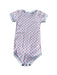 A White Short Sleeve Bodysuits from Petit Bateau in size 0-3M for neutral. (Back View)