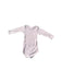 A Pink Long Sleeve Bodysuits from Petit Bateau in size 6-12M for neutral. (Back View)