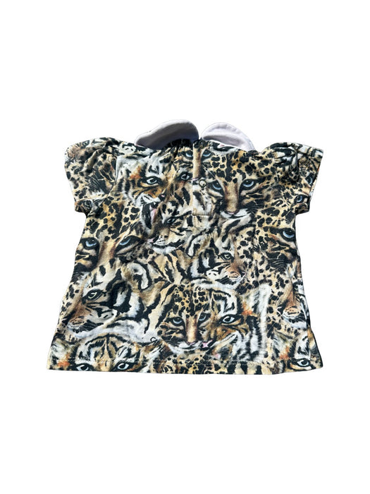 A Multicolour Short Sleeve Shirts from Roberto Cavalli in size 3-6M for girl. (Back View)