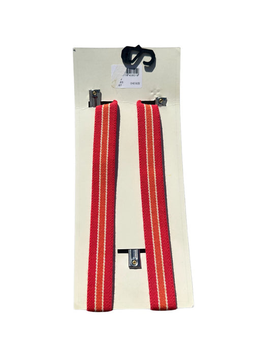 A Red Suspenders from Thomas Brown in size O/S for boy. (Back View)
