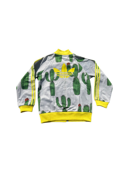 A Green Lightweight Jackets from Adidas Mini Rodini in size 4T for neutral. (Back View)