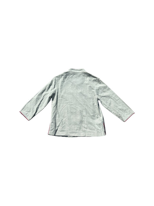A Green Long Sleeve Shirts from Little Valley in size 3T for neutral. (Back View)