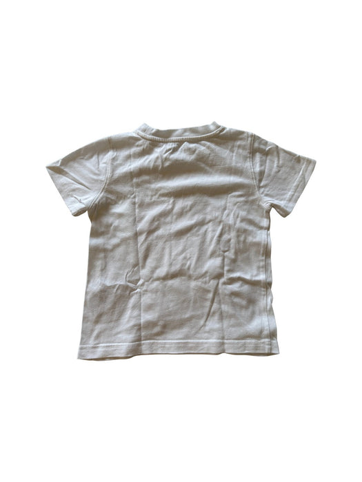 A White Short Sleeve T Shirts from Calvin Klein in size 2T for neutral. (Back View)