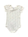 A White Short Sleeve Bodysuits from Petit Bateau in size 3T for neutral. (Back View)