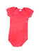 A Red Short Sleeve Bodysuits from Petit Bateau in size 3T for neutral. (Back View)