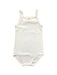 A White Sleeveless Bodysuits from Petit Bateau in size 3T for neutral. (Back View)