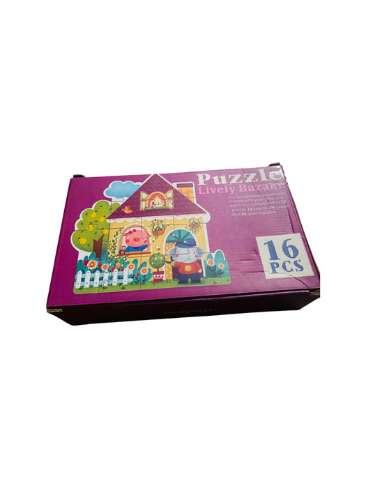 A Purple Board Games & Puzzles from Mideer in size O/S for neutral. (Back View)
