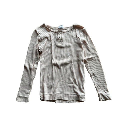 A Pink Long Sleeve Shirts from Jamie Kay in size 5T for girl. (Front View)