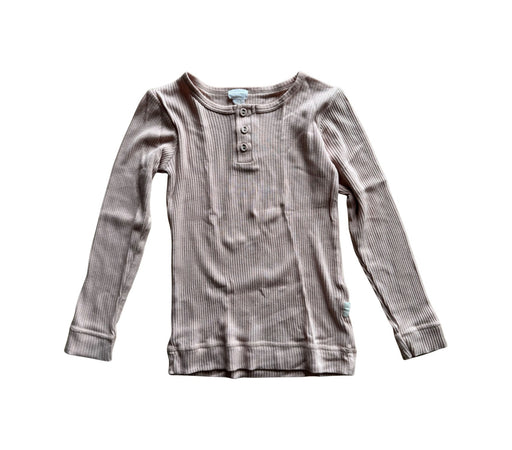 A Pink Long Sleeve Tops from Jamie Kay in size 5T for girl. (Front View)