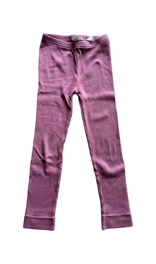 A Purple Leggings from Jamie Kay in size 5T for girl. (Front View)