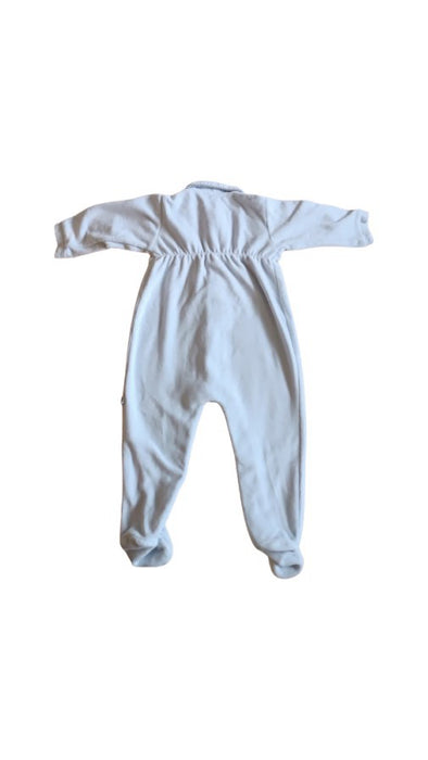 A Blue Onesies from Jacadi in size 6-12M for neutral. (Back View)