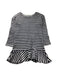 A Navy Long Sleeve Dresses from Seed in size 8Y for girl. (Front View)