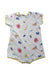 A Multicolour Short Sleeve Rompers from Petit Bateau in size 3-6M for neutral. (Back View)