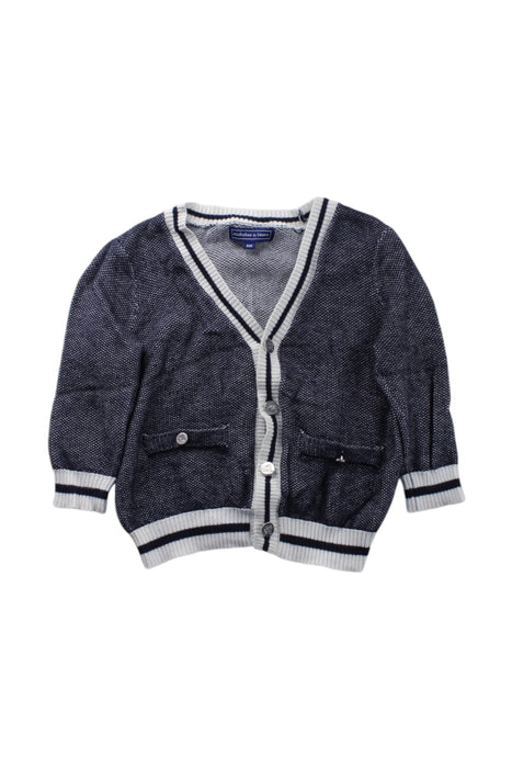 A Blue Cardigans from Nicholas & Bears in size 3-6M for neutral. (Front View)