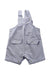 A Blue Overall Shorts from Benedita in size 6-12M for neutral. (Front View)