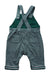 A Green Long Overalls from Petit Bateau in size 6-12M for neutral. (Back View)