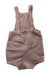 A Taupe Sleeveless Rompers from Olivier London in size 3T for neutral. (Back View)