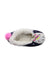 A Navy Slippers from Joules in size 6T for girl. (Front View)