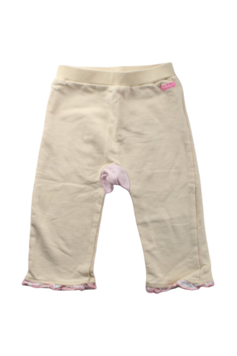 A Beige Casual Pants from Miki House in size 18-24M for neutral. (Front View)