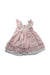 A Pink Sleeveless Dresses from Nicholas & Bears in size 12-18M for girl. (Back View)