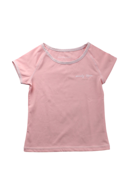 A Pink Short Sleeve Tops from Moody Tiger in size 2T for neutral. (Front View)