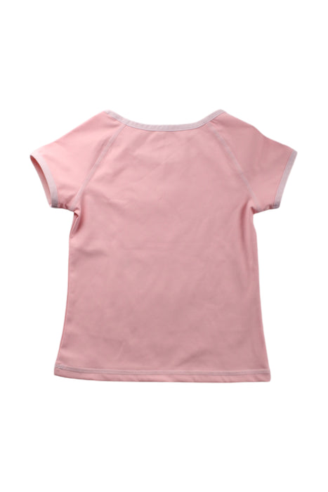 A Pink Short Sleeve Tops from Moody Tiger in size 2T for neutral. (Back View)