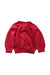 A Red Cardigans from Jacadi in size 6-12M for neutral. (Back View)