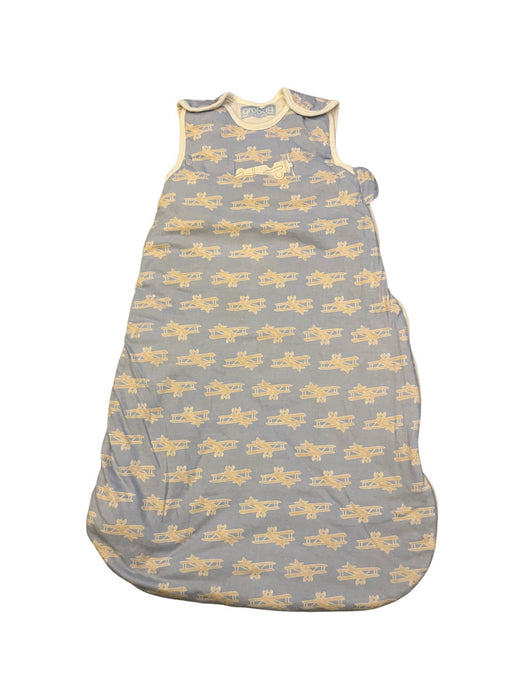 A Blue Sleepsacs from The Gro Company in size 3-6M for neutral. (Front View)