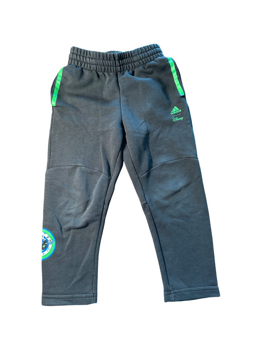 A Grey Casual Pants from Adidas in size 5T for boy. (Front View)
