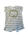 A Green Short Sleeve Rompers from Seed in size 3-6M for neutral. (Front View)