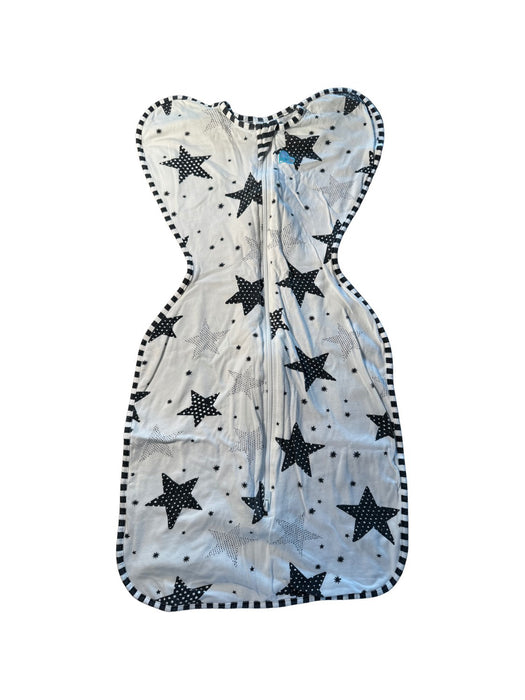 A White Swaddles from Love To Dream in size 6-12M for neutral. (Front View)