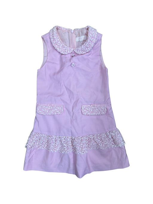 A Pink Sleeveless Dresses from Nicholas & Bears in size 4T for girl. (Front View)