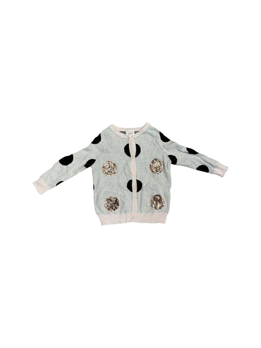 A Grey Cardigans from Seed in size 3T for neutral. (Front View)