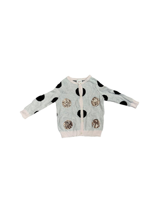 A Grey Cardigans from Seed in size 3T for neutral. (Front View)