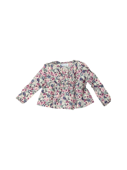 A Multicolour Long Sleeve Shirts from Little Mercerie in size 3T for girl. (Front View)