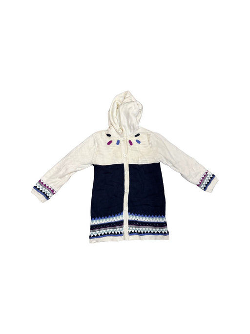 A White Lightweight Jackets from Catimini in size 6T for girl. (Front View)