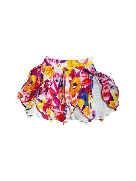 A Multicolour Short Skirts from Catimini in size 6T for girl. (Front View)