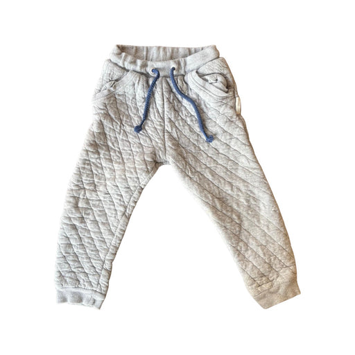A Grey Sweatpants from Purebaby in size 3T for neutral. (Front View)