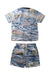 A Blue Shorts Sets from Reyn Spooner in size 3T for boy. (Back View)