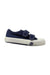 A Navy Sneakers from Feiyue in size 18-24M for neutral. (Front View)