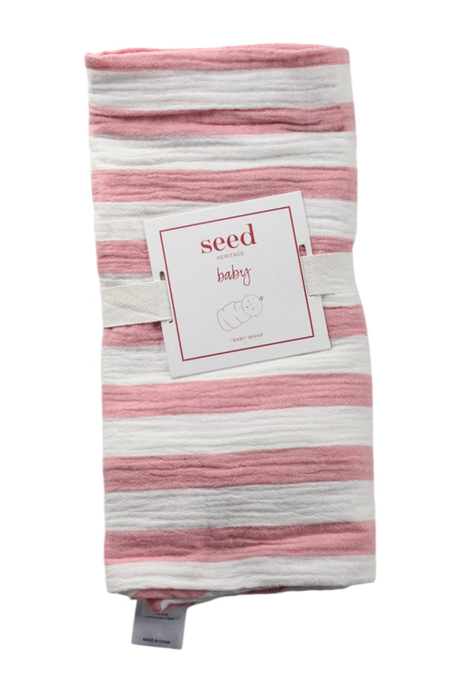 A Pink Swaddles from Seed in size O/S for neutral. (Front View)