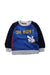 A Blue Sweatshirts from Orchestra in size 12-18M for boy. (Front View)