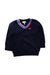 A Navy Knit Sweaters from Lacoste in size 4T for boy. (Front View)