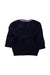 A Navy Knit Sweaters from Lacoste in size 4T for boy. (Back View)