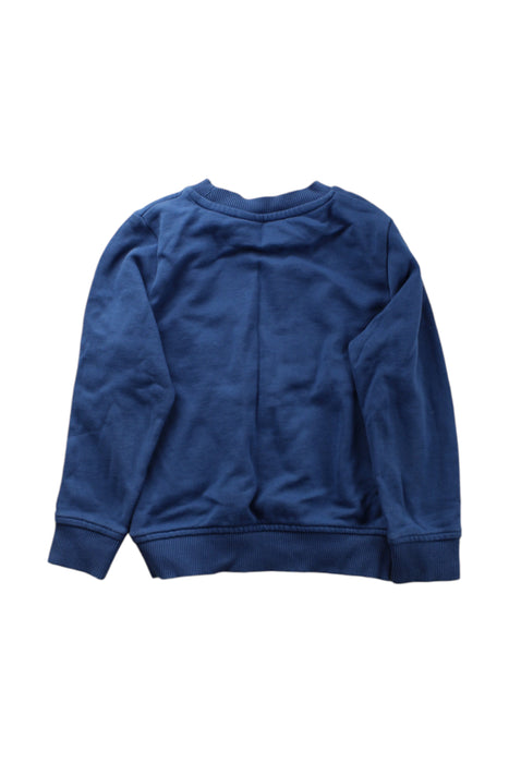 A Blue Crewneck Sweatshirts from Timberland in size 4T for neutral. (Back View)