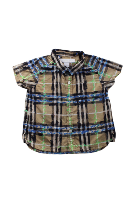 A Multicolour Short Sleeve Shirts from Burberry in size 3-6M for neutral. (Front View)