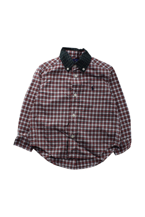 A Multicolour Long Sleeve Shirts from Ralph Lauren in size 2T for boy. (Front View)