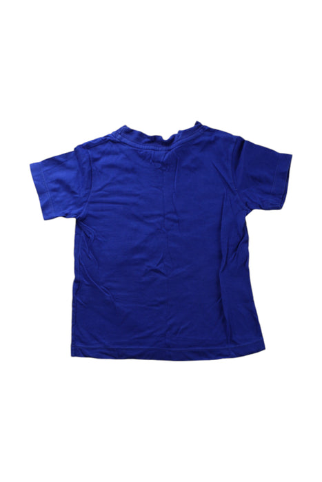 A Blue Short Sleeve T Shirts from Petit Bateau in size 3T for neutral. (Back View)