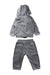 A Grey Pants Sets from Boss in size 12-18M for neutral. (Back View)